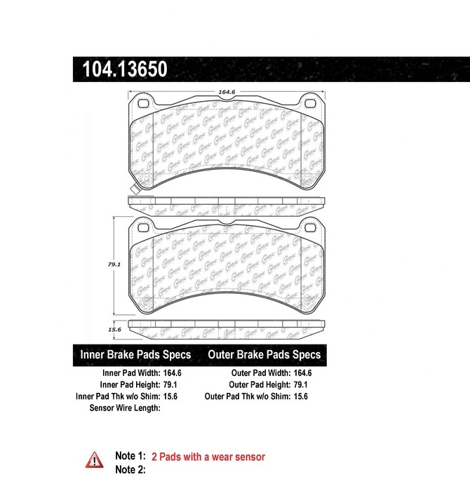 2018 sti brembo on sale brake pads