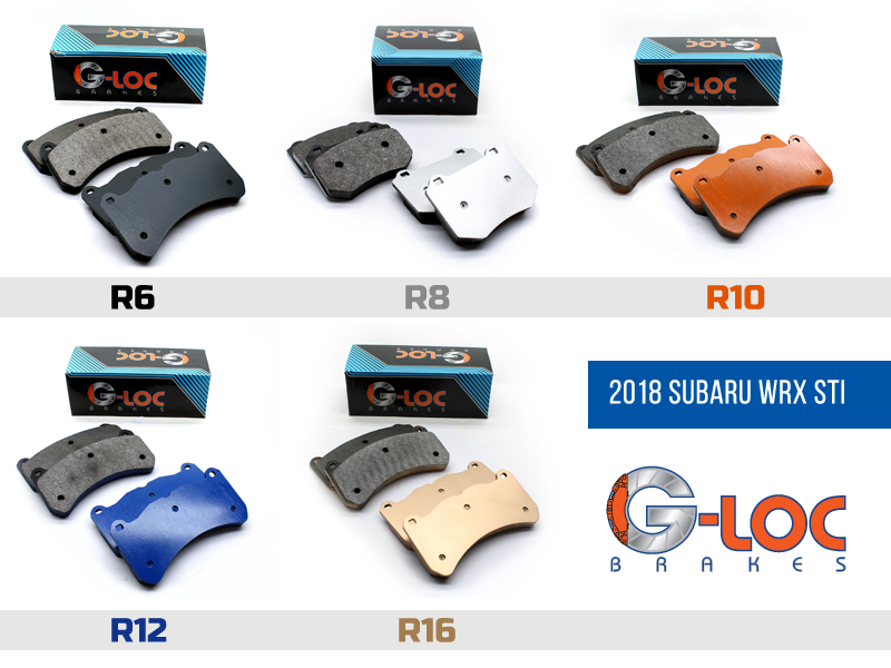 2018 sti brembo brake pads