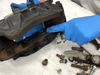 Learn how to inspect used brake calipers